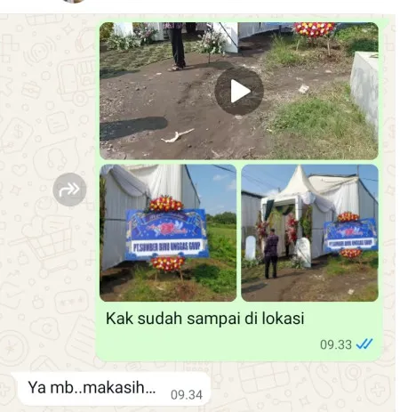 Pengiriman Karangan Bunga Rawajati