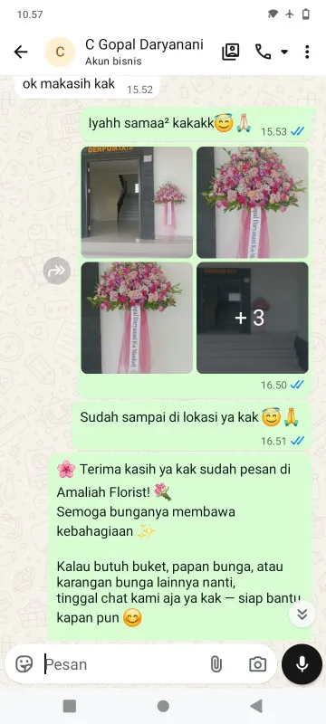 Pengiriman Karangan Bunga Rawajati