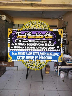 Papan Bunga di Rawajati